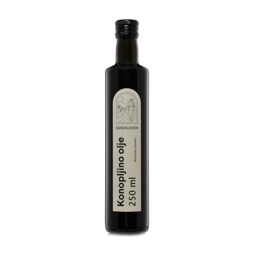 Hanföl aus slowenischem Hanf - 250 ml
