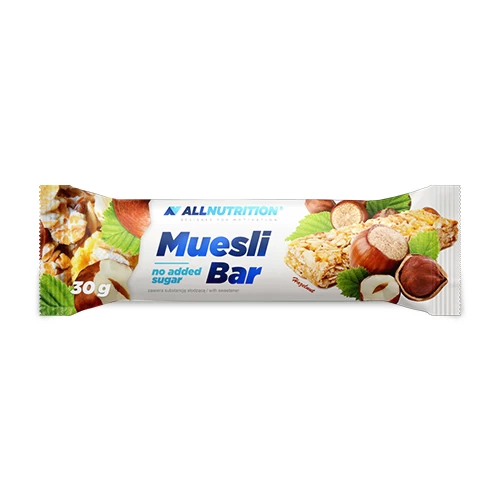 Müsliriegel Haselnuss.