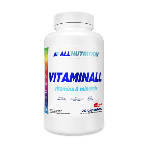 ALLE Vitamine und Mineralstoffe, 120 Kapseln.