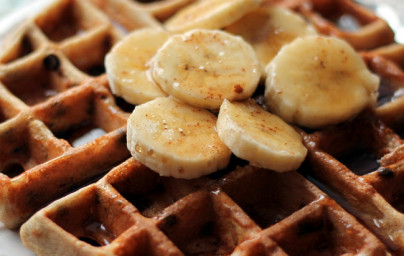 LCHF Bananenwaffeln