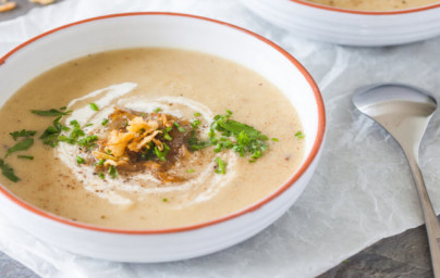 LCHF Blumenkohlsuppe