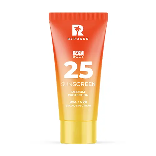 Sonnenschutzcreme.