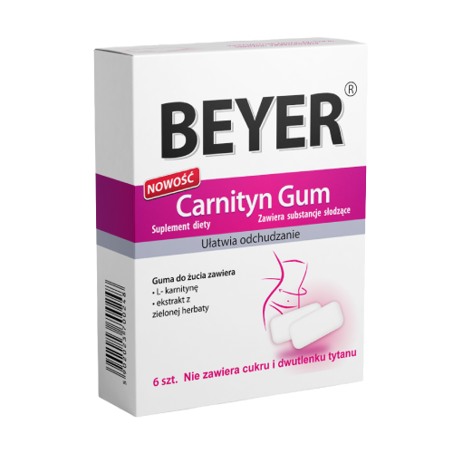 Carnitine – Kaugummis mit L-Carnitin