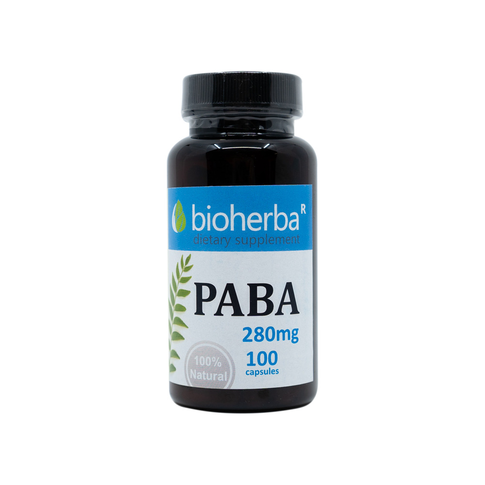 PABA - Para-Aminobenzoesäure.