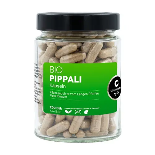 Pippali Kräuterkapseln.