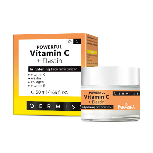 Aufhellende Feuchtigkeitscreme mit Vitamin C + Elastin
