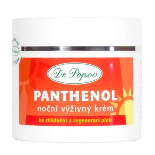 Panthenol - Nachtcreme.