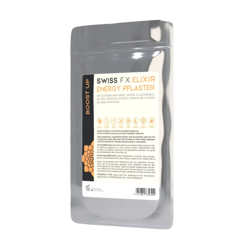 Energy – Pflaster mit Koffein und grünem Tee, 3 Pflaster