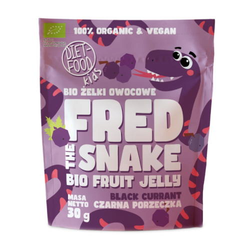 BIO Fruchtgelee-Bonbons – Schwarze Johannisbeere