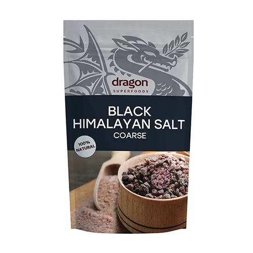 Schwarzes Himalayasalz, grob gemahlen.
