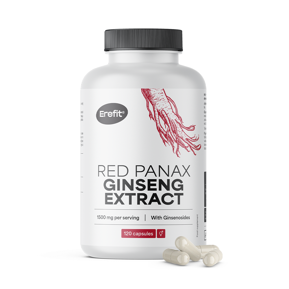 Roter Panax-Ginseng.