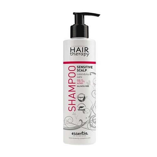 Natürliches Shampoo für empfindliche Kopfhaut.