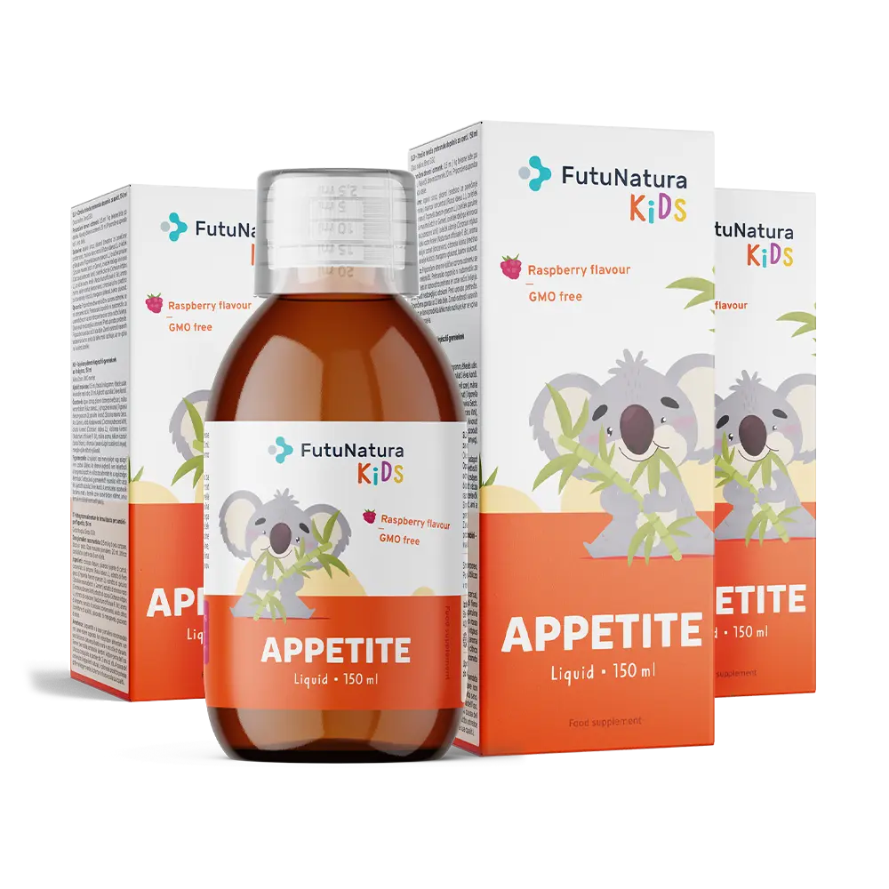 APPETITE – Flüssiges Nahrungsergänzungsmittel für Kinder für den Appetit