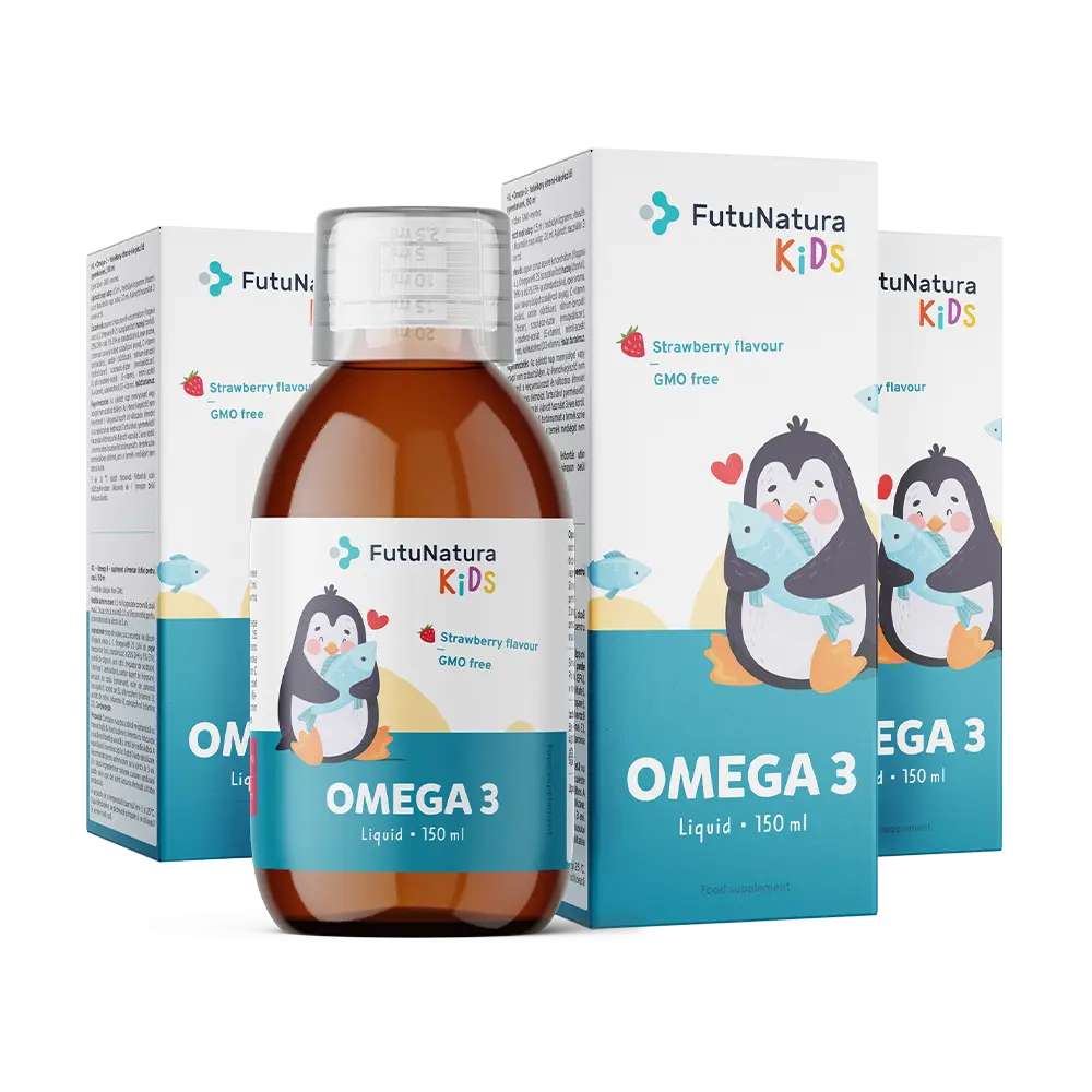 OMEGA 3 – Flüssiges Nahrungsergänzungsmittel für Kinder