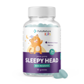 SLEEPY HEAD – Gummies für Kinder – Schlaf, 30 Gummibonbons