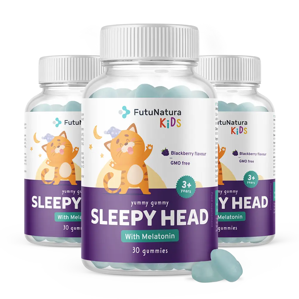 SLEEPY HEAD - Gumiji za otroke za spanje komplet