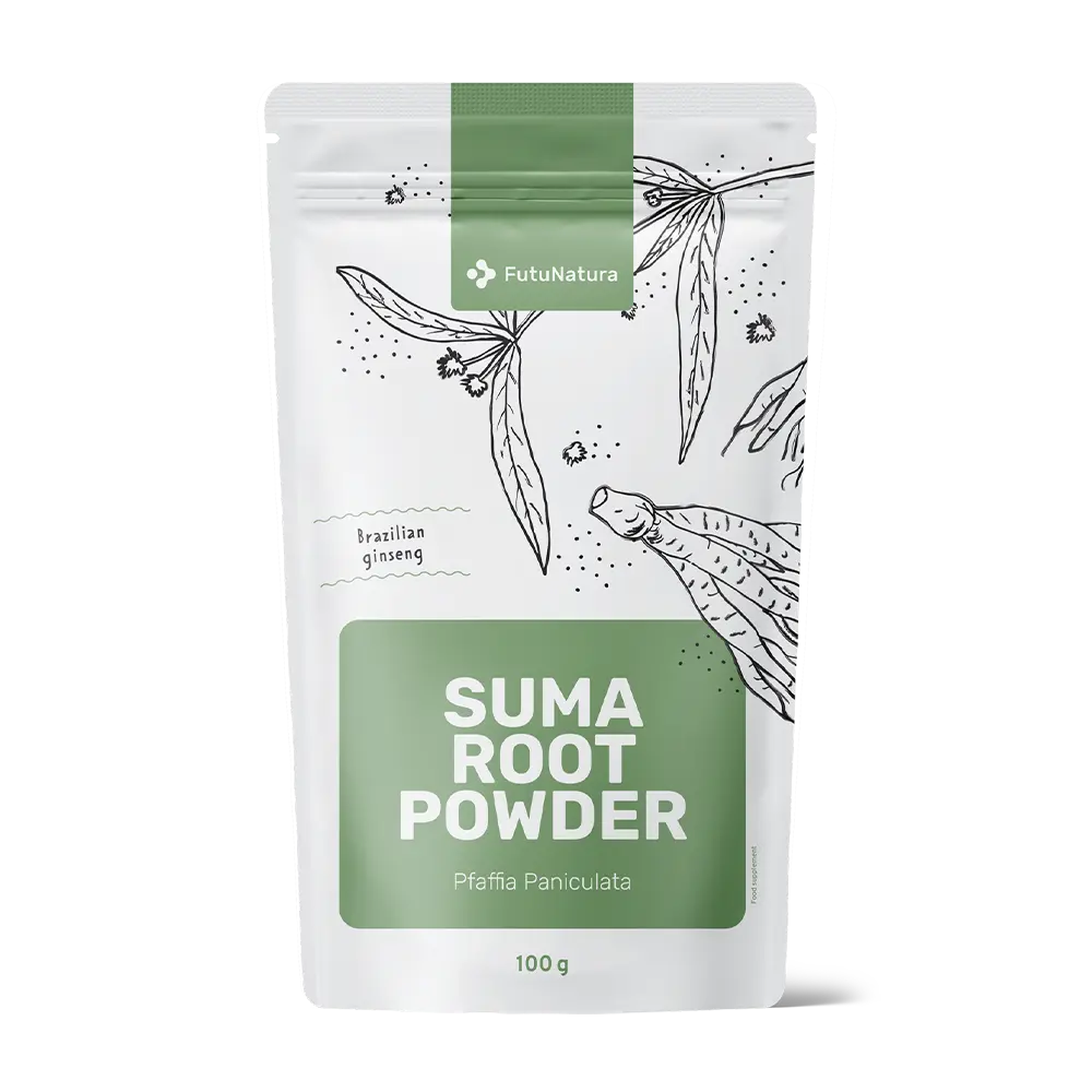 Wurzel Suma in Pulverform