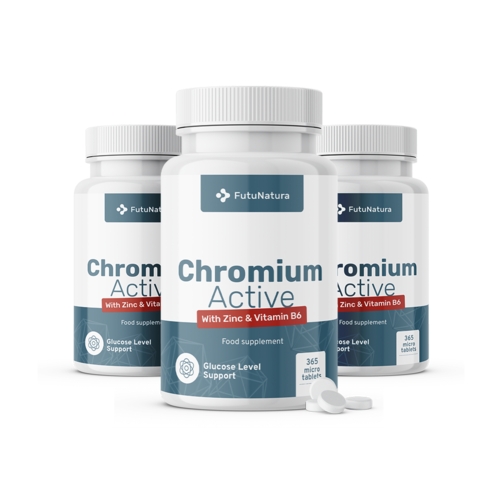 3x Chrom Active, zusammen 90 Kapseln