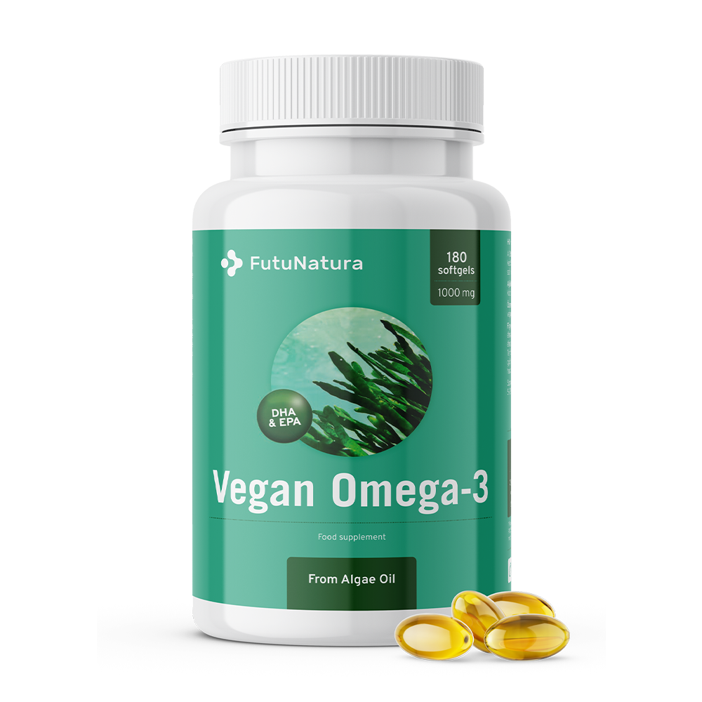 Vegane Omega-3 aus Algen.