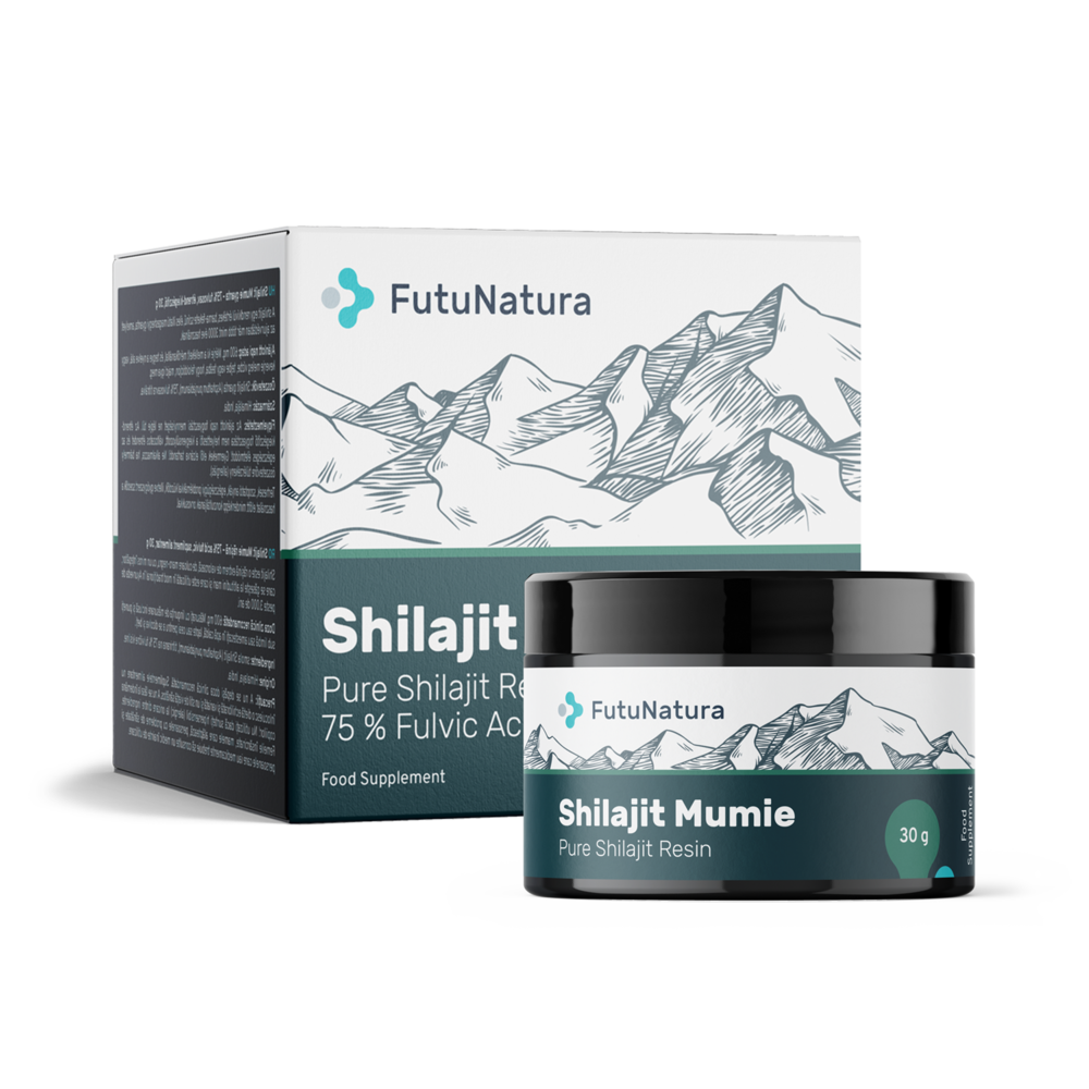 Shilajit Mumie Harz - 75 % Fulvinsäure.