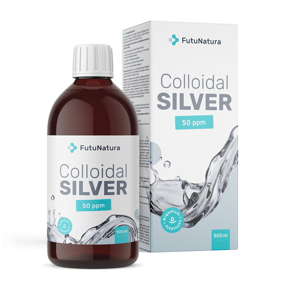 Kolloidales Silber.