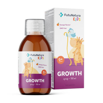 GROWTH – Kindersirup für Wachstum