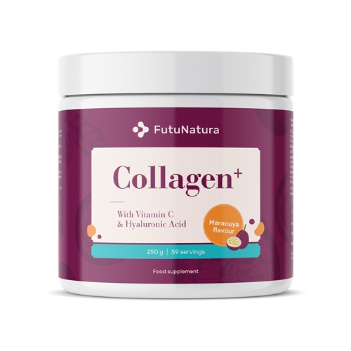 Kollagen + Vitamin C + Hyaluronsäure