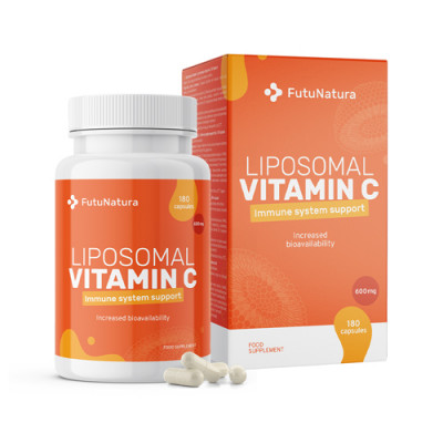 Liposomales Vitamin C mit Hagebutte