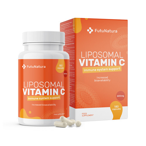 Liposomales Vitamin C mit Hagebutte