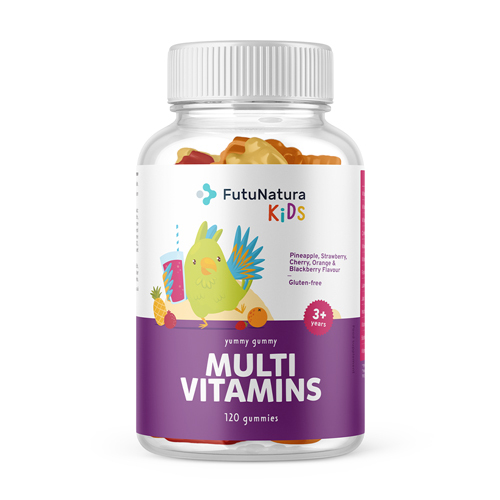 MULTI VITAMINS - Multivitamin-Gummis für Kinder.