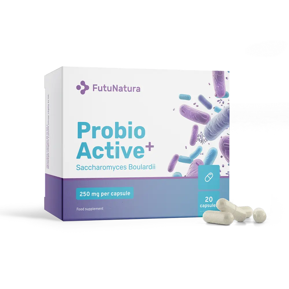 Probio Active PLUS - Saccharomyces boulardii 250 mg in Kapseln.