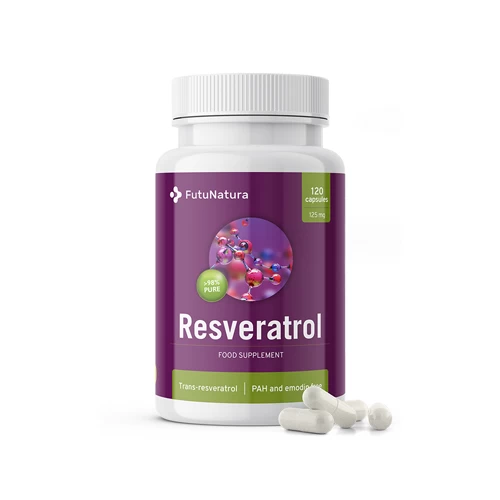 Resveratrol. Nahrungsergänzungsmittel.