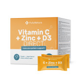 Vitamin C 500 + Zink + D3 DIRECT, 30 Beutel