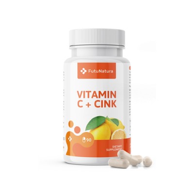 Vitamin C + Zink, 90 Kapseln