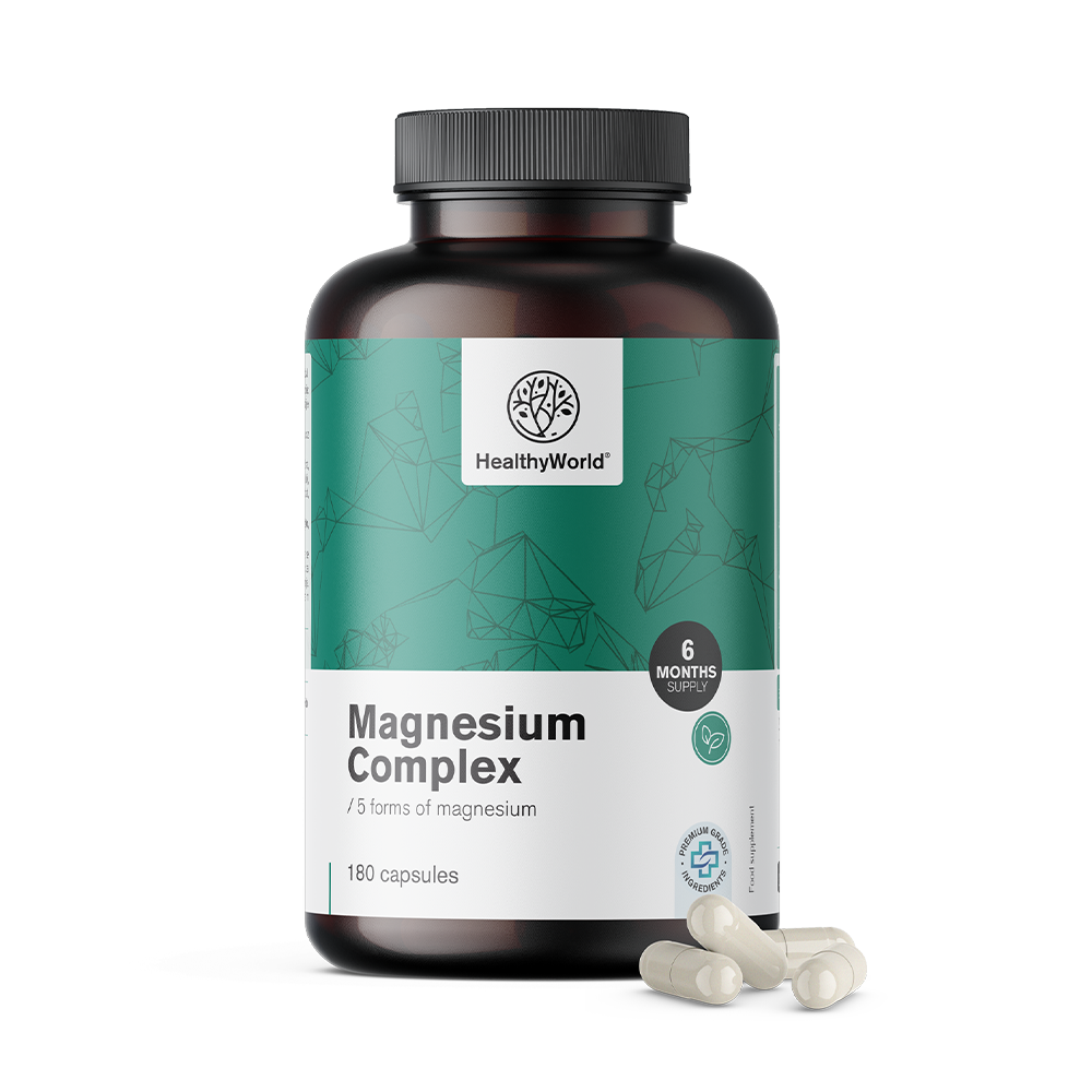 Magnesiumkomplex mit 5 Formen von Magnesium