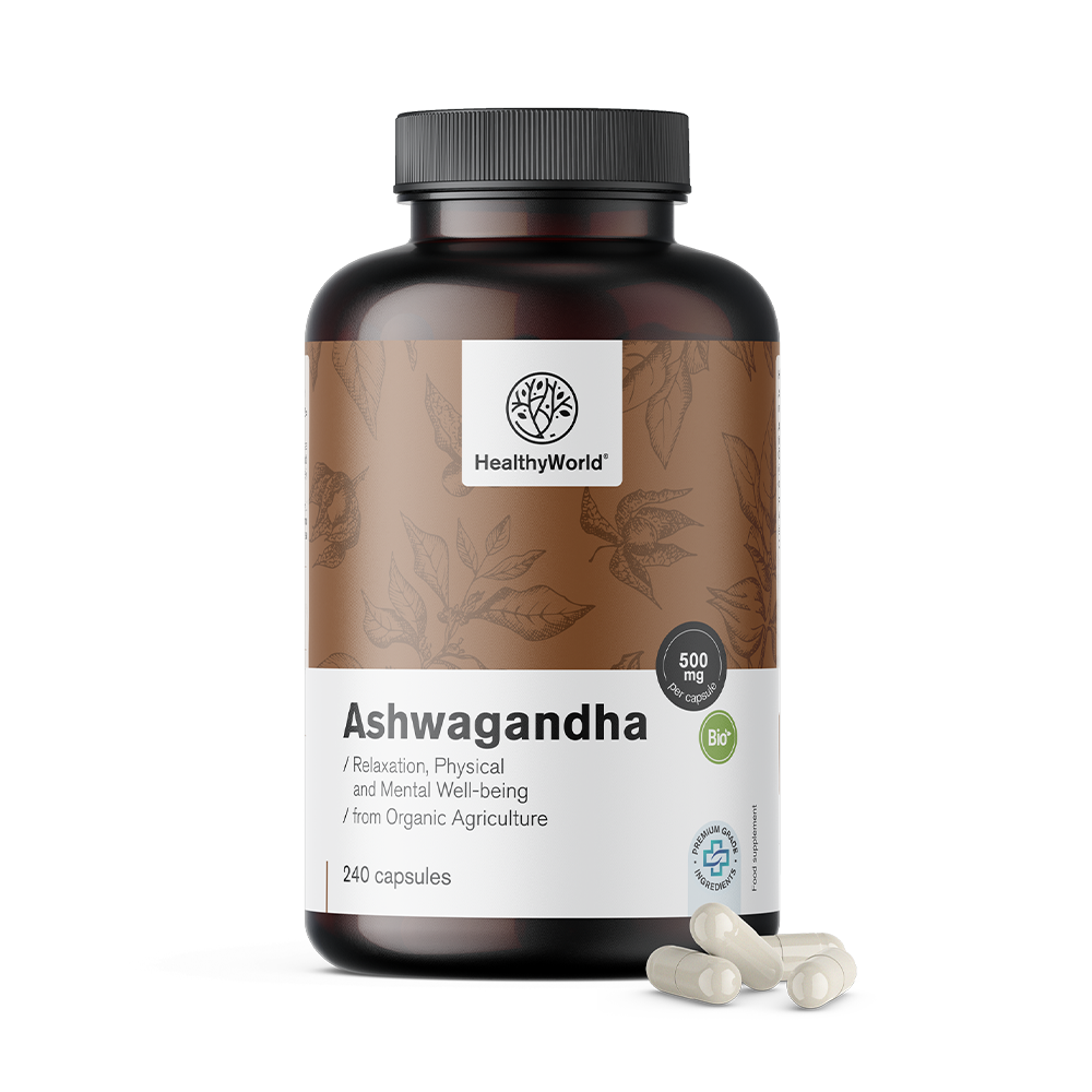Ashwagandha 500 mg in Kapseln