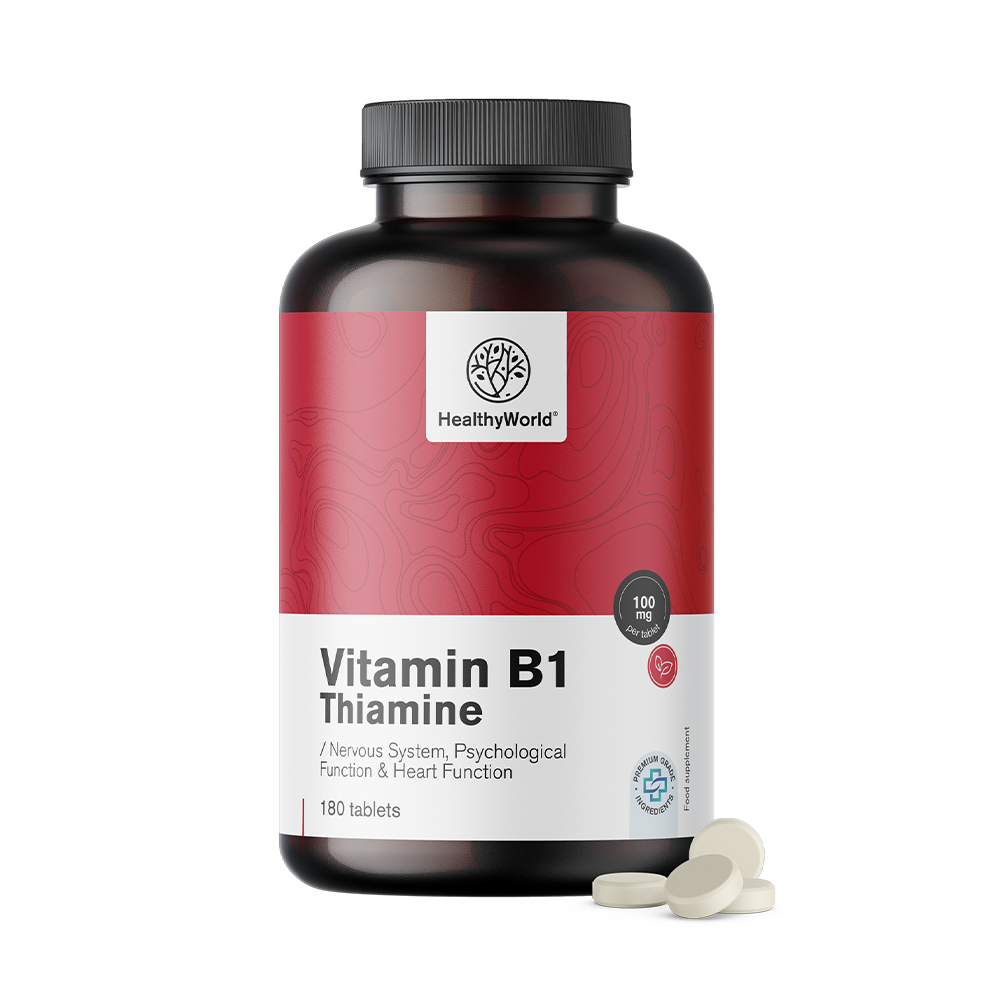 Vitamin B1 – Thiamin 100 mg in Tabletten