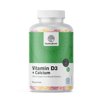 Vitamin D3 + Calcium in Gummis
