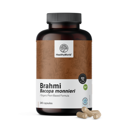 Brahmi 600 mg, 240 Kapseln