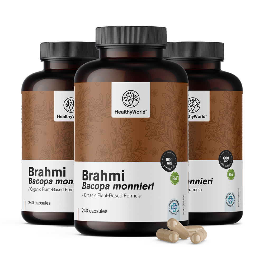 Brahmi 600 mg Kapseln