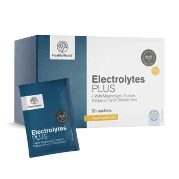 Elektrolyte - ein Pulver zur Zubereitung eines Getränks in Beuteln.