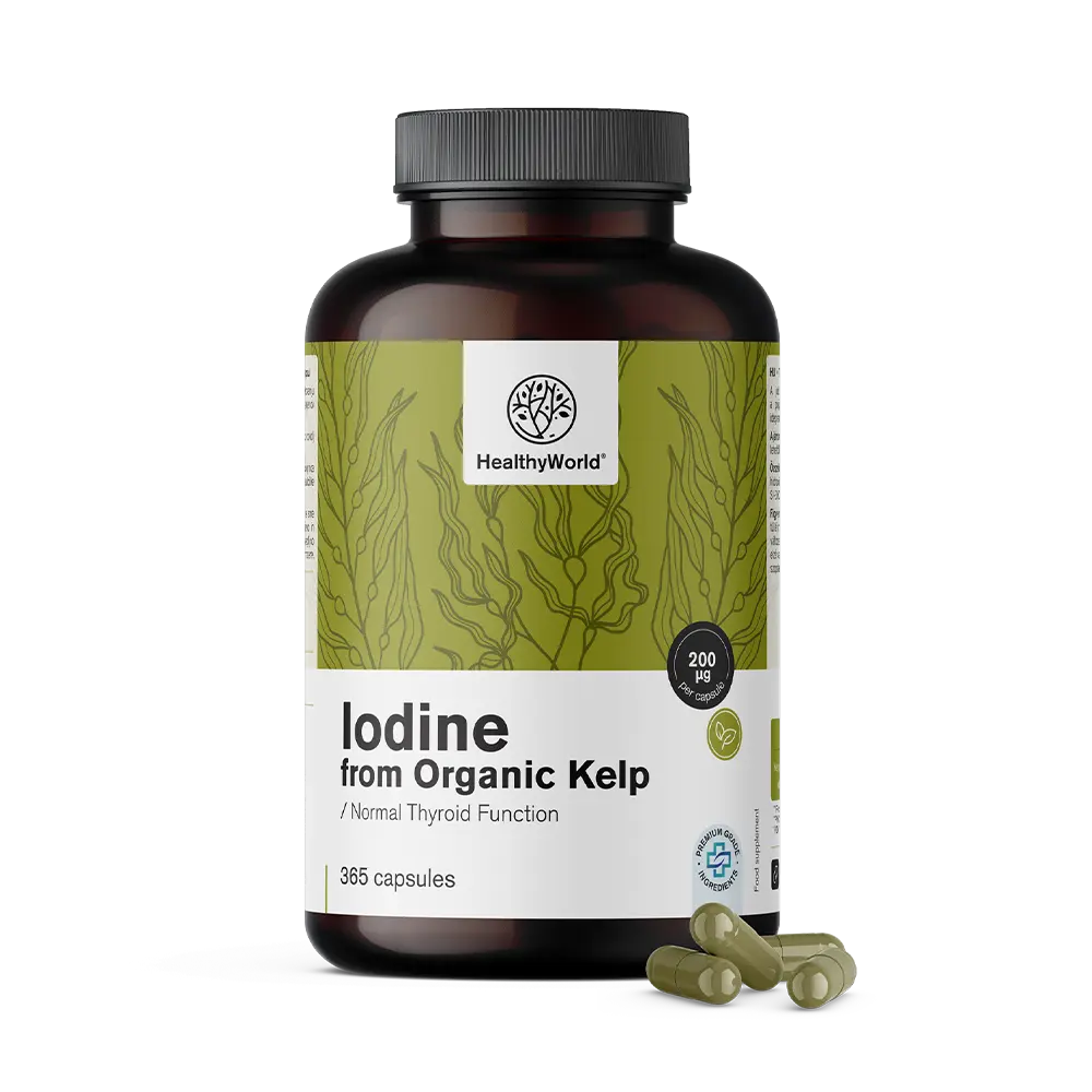 Natürliches Jod 200 µg – aus BIO Kelp