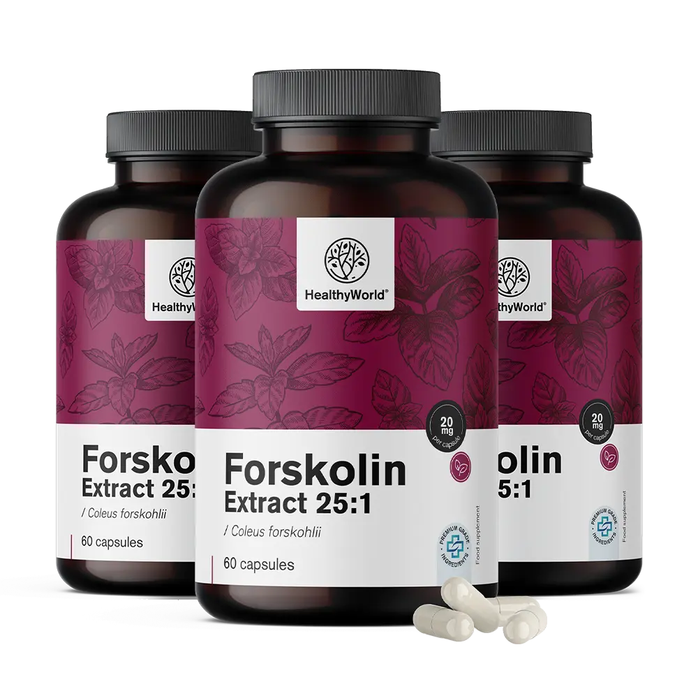 Forskolin – iz izvlečka indijske koprive 20 mg