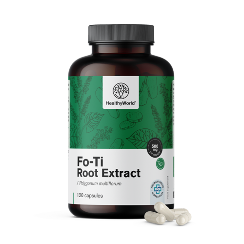 Fo-Ti (He Shou Wu) 500 mg, 120 Kapseln