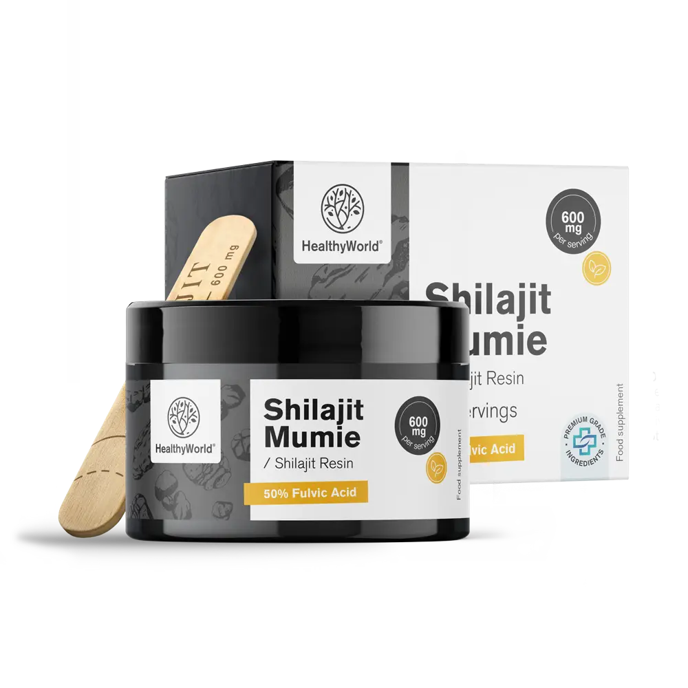 Shilajit Mumie 600 mg – Harz