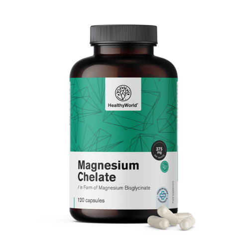 Magnesiumchelat 375 mg, 120 Kapseln