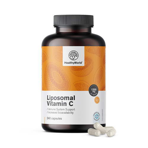 Liposomales Vitamin C 1200 mg mit Hagebuttenextrakt