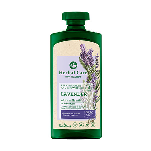 Duschgel und Shampoo - Lavendel & Vanillemilch.
