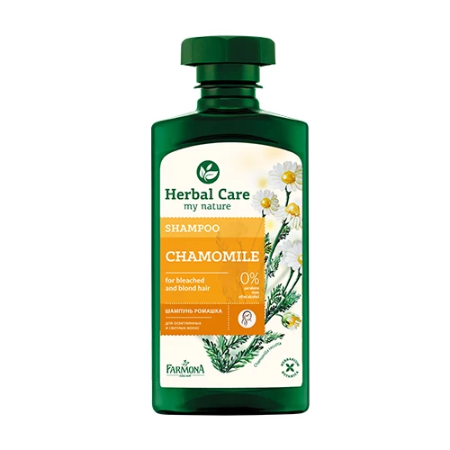 Shampoo für gefärbtes und helles Haar mit Kamille.