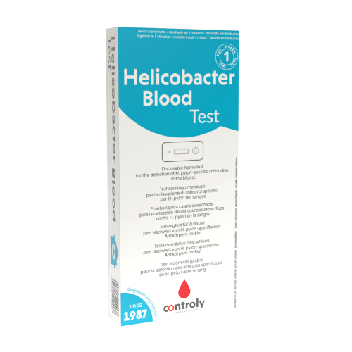 Test auf das Bakterium Helicobacter pylori.